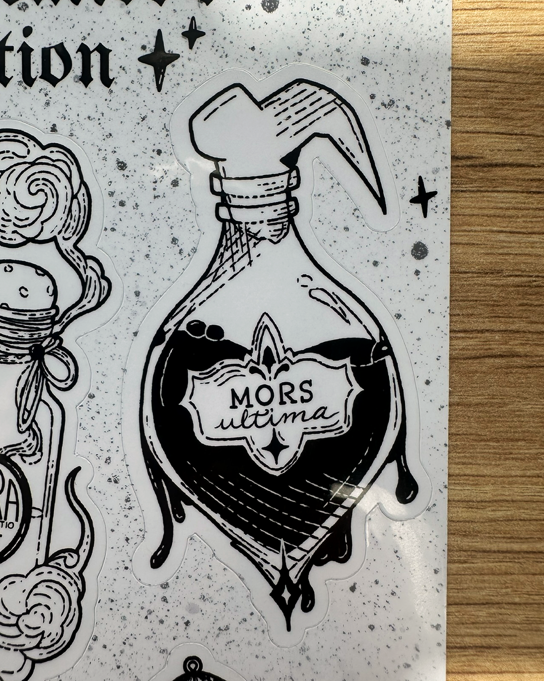 Planche stickers - Potions