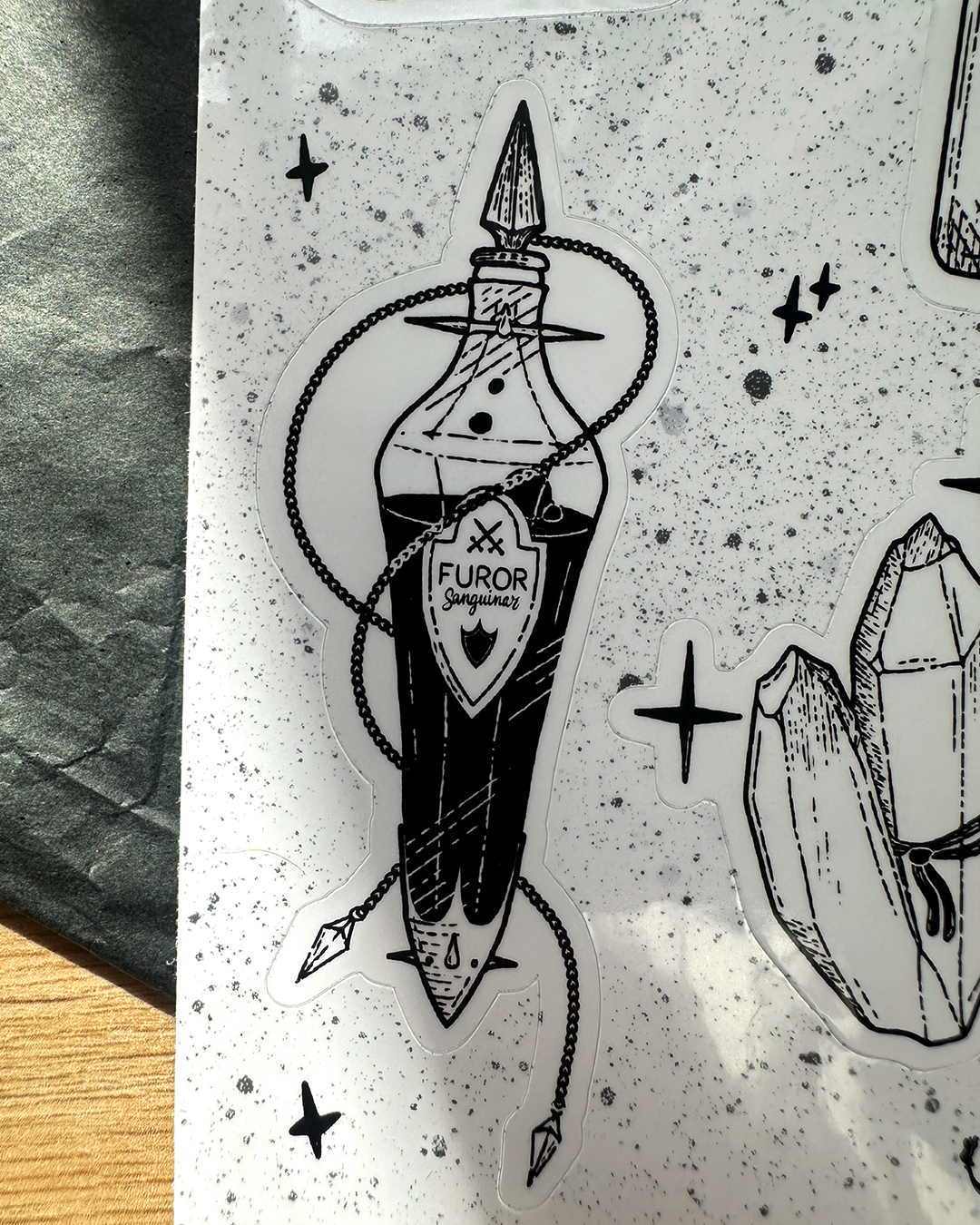 Planche stickers - Potions