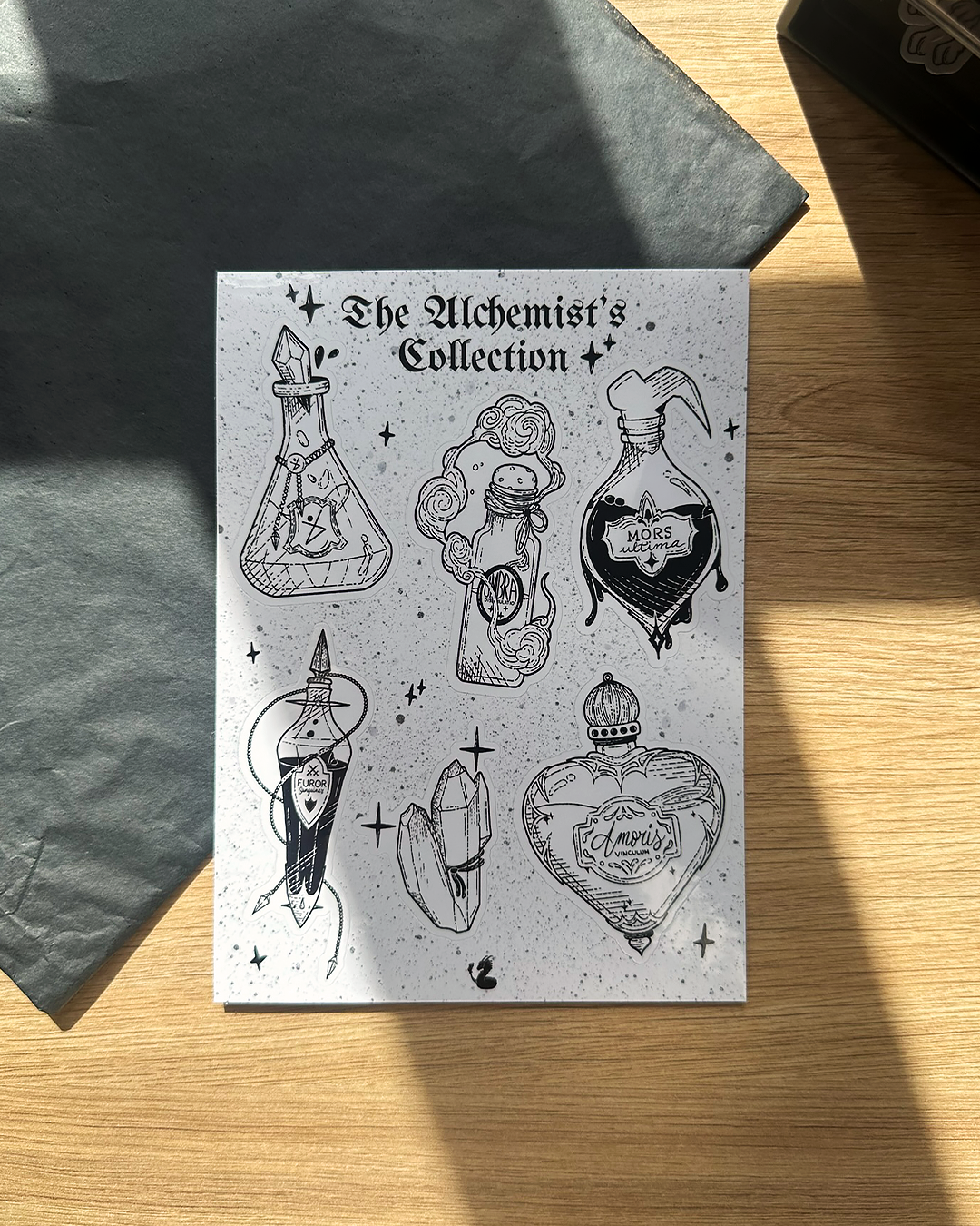 Planche stickers - Potions