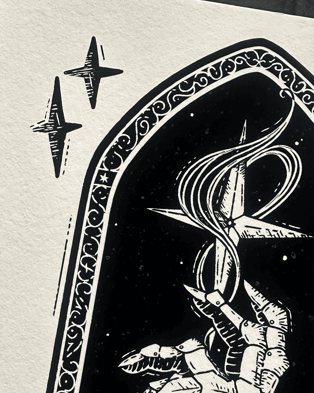 Print chevalier