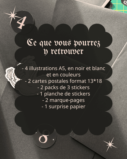 Calendrier de l’Avent - 12 cases