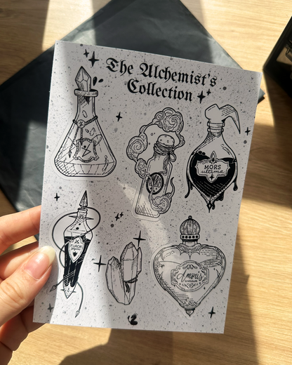 Planche stickers - Potions