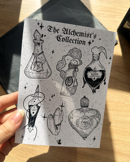 Planche stickers - Potions