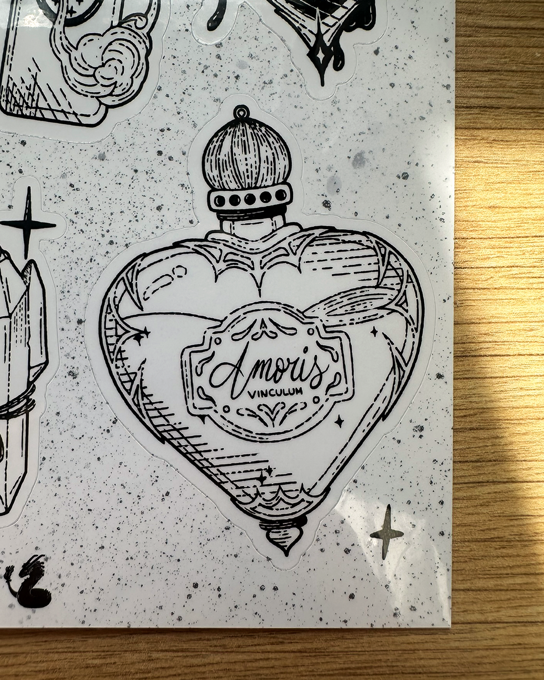 Planche stickers - Potions