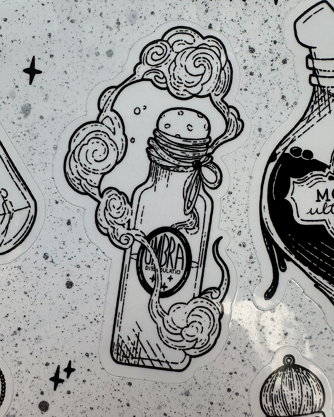Planche stickers - Potions