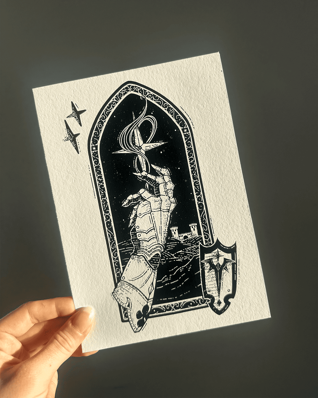 Print chevalier