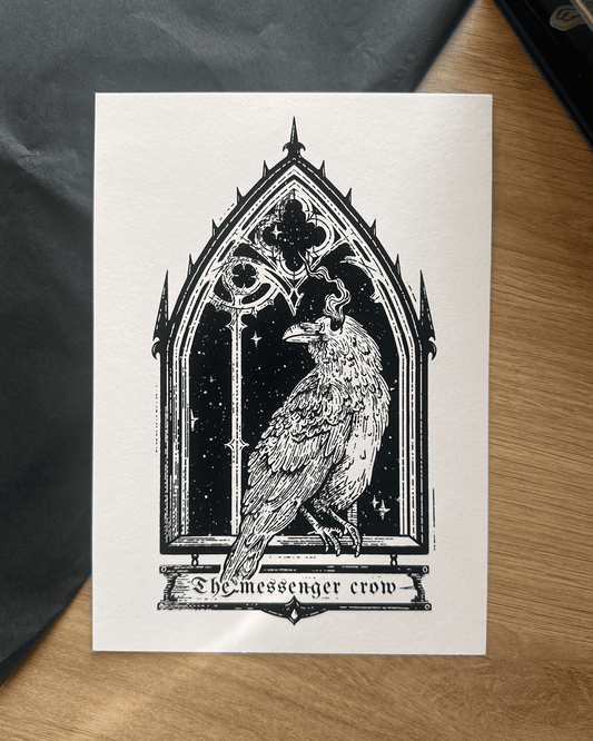 Print corbeau