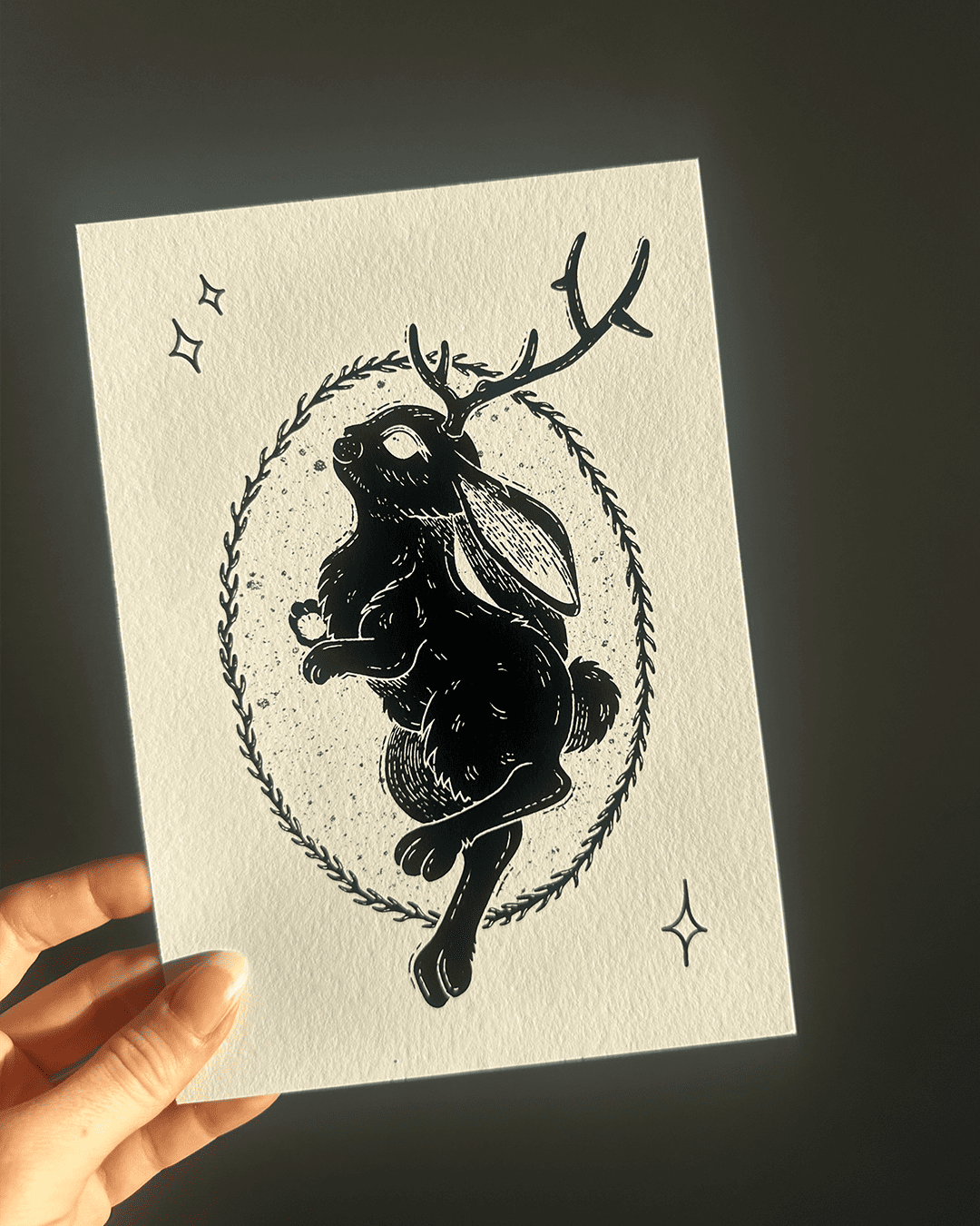 Print lapin
