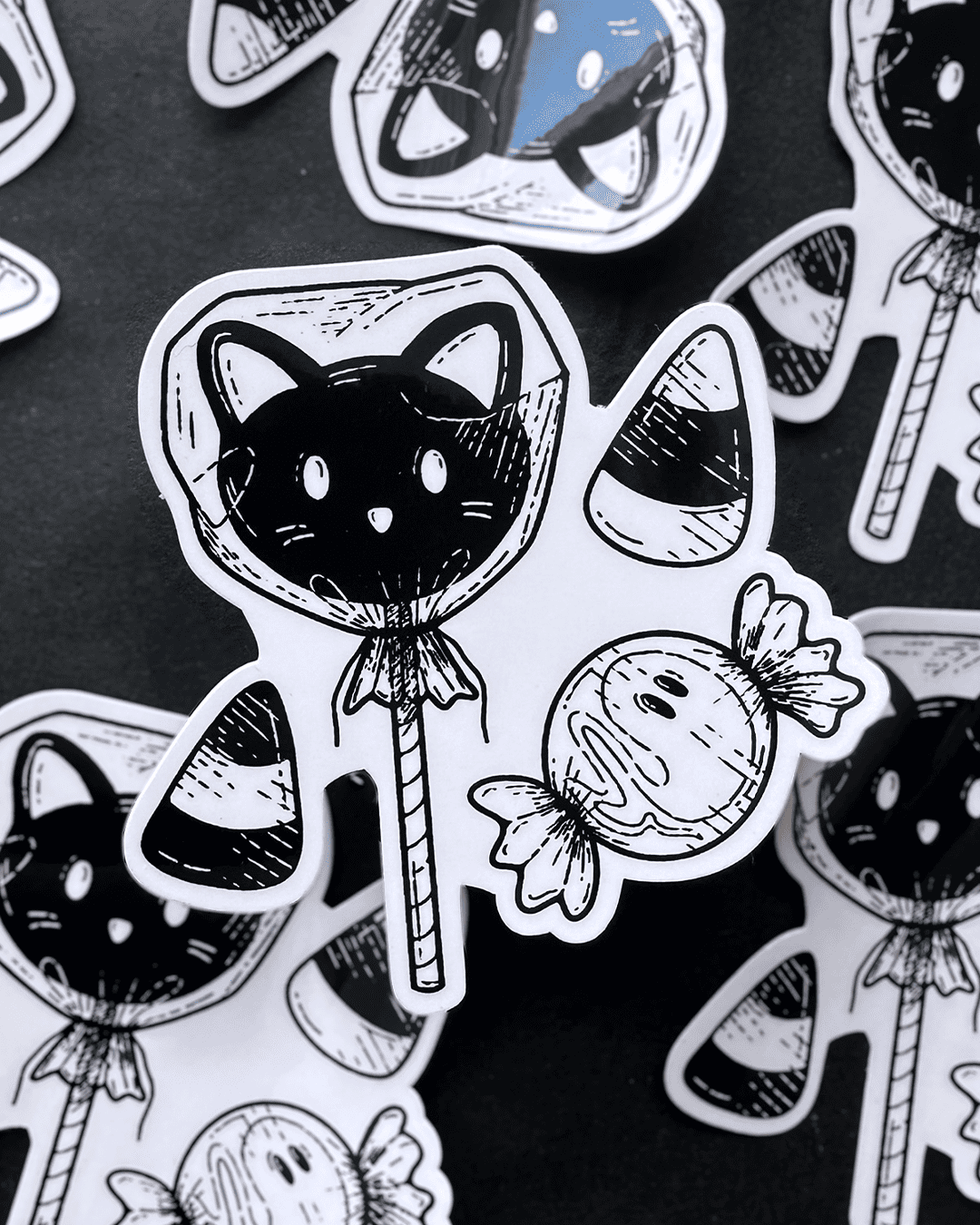 Sticker - Bonbons d'Halloween