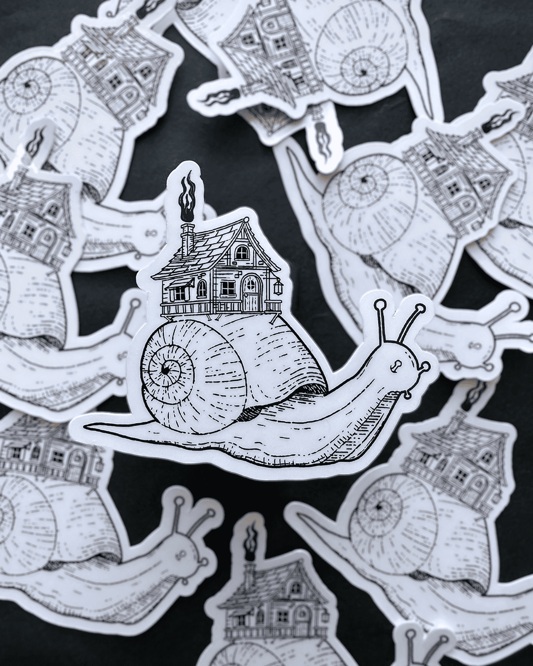 Sticker - Escargot voyageur